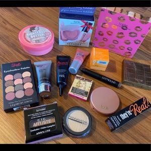 Lot of makeup